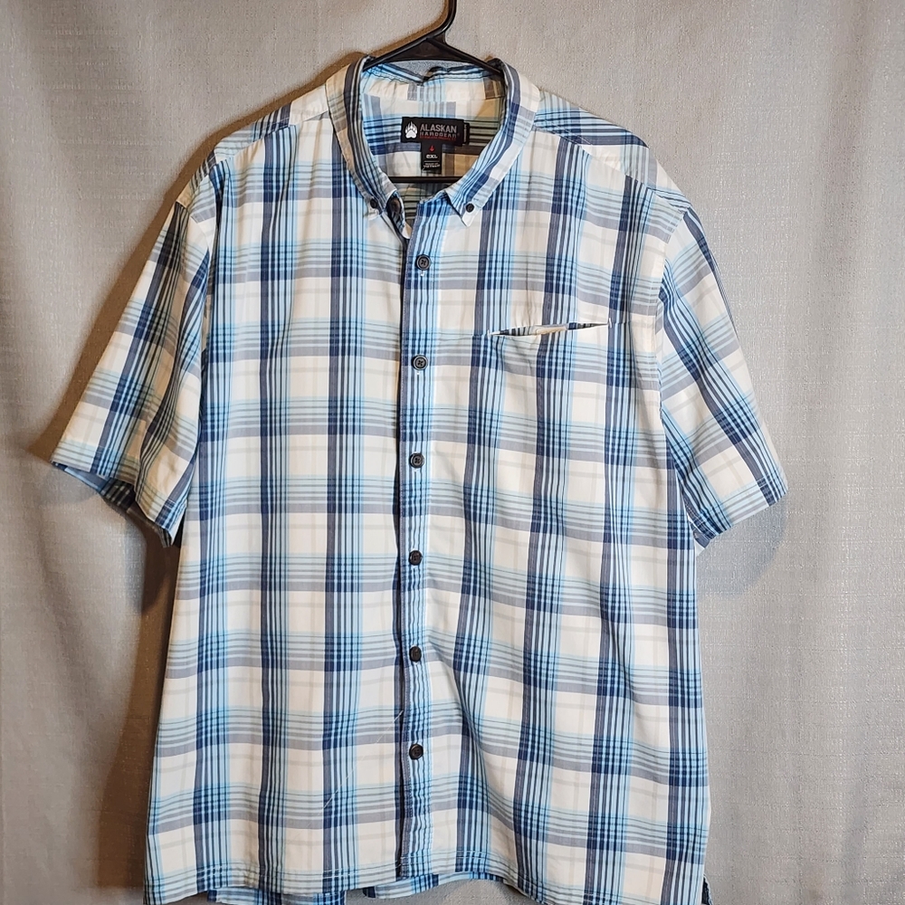 alaskan hard gear mens shirt size 2xl